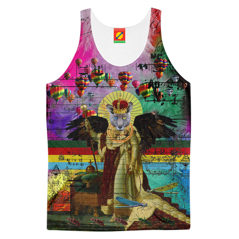ANIMAL MIX - THE HOLY EMPEROR II Men's All Over Print Tank Top