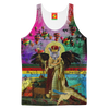 ANIMAL MIX - THE HOLY EMPEROR II Women's All Over Print Tank Top