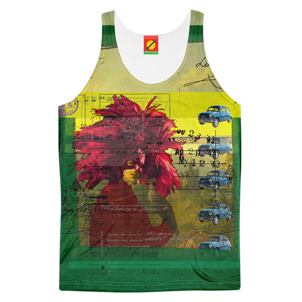THE MASKED FALCONER Men's All Over Print Tank Top