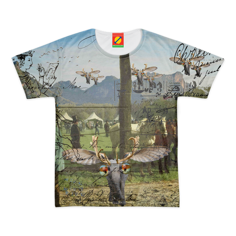 ANIMAL MIX - A SURPRISE AT THE RACES II Women's All Over Print Tee