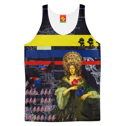 THE FLOWERS OF THE QUEEN Men's All Over Print Tank Top