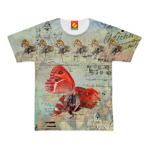THE UNUSUALLY-COLORED ANIMAL MIX CREATURE! Women's All Over Print Tee