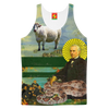 THE SAINT, HIS SNAKE AND HIS COW HAVE COME TO SAVE YOUR SOUL! Men's All Over Print Tank Top