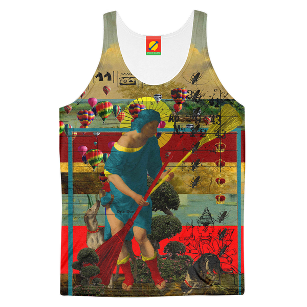 PASSING OUT THE BROOMS II Men's All Over Print Tank Top