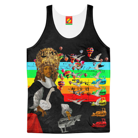 THE DIGGER PAINTER AND KEEPER OF SWANS Men's All Over Print Tank Top