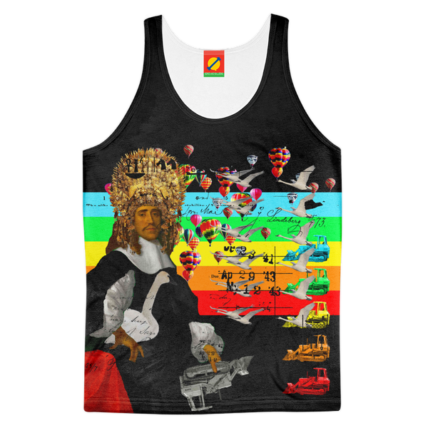THE DIGGER PAINTER AND KEEPER OF SWANS Women's All Over Print Tank Top