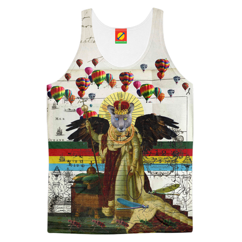 ANIMAL MIX - THE HOLY EMPEROR IV Men's All Over Print Tank Top