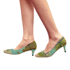 DANDELIONS Women's Pointed Toe Low Heel Pumps