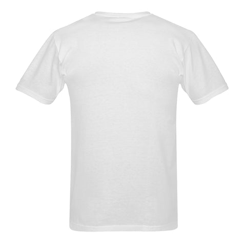 THE WHITE FEATHER HEADDRESS Sunny Men's Printed Cotton Tee Shirt