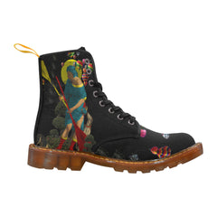 PASSING OUT THE BROOMS IV Men's All Over Print Fabric High Boots