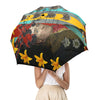 A HAT OF JEEPS Semi-Automatic Foldable Umbrella