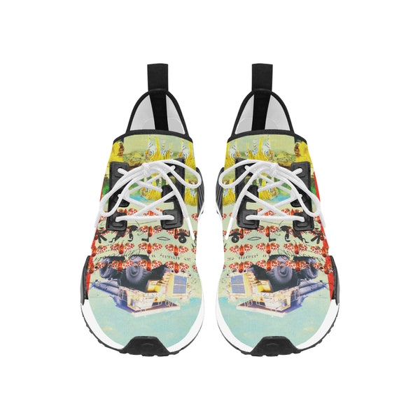 ACCORDING TO PLAN. Women's All Over Print Running Shoes