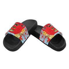 THE SHOWY PLANE HUNTER AND FISH IV Women's Printed Slides