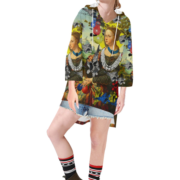 THE PLANE TECHNICIAN / UNPAINTER Unisex Step Hem Tunic Hoodie