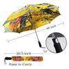 THE BORING HEADDRESS II II II ALT. FACE Semi-Automatic Foldable Umbrella