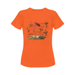 The Flamingo Women's Printed Cotton Tee Shirt