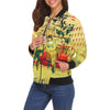 HERE, TAKE IT II All Over Print Bomber Jacket for Women