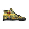 THE FOUR CROWNS Men's All Over Print Canvas Sneakers