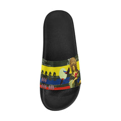 THE FLOWERS OF THE QUEEN Women's Printed Slides