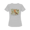 The Clever Bird Women's Printed Cotton Tee Shirt