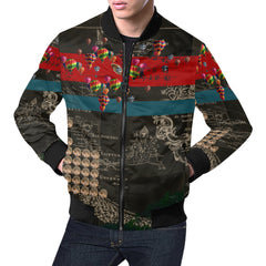 THE HEDGEHOG SOUP UPPER III IV All Over Print Bomber Jacket for Men