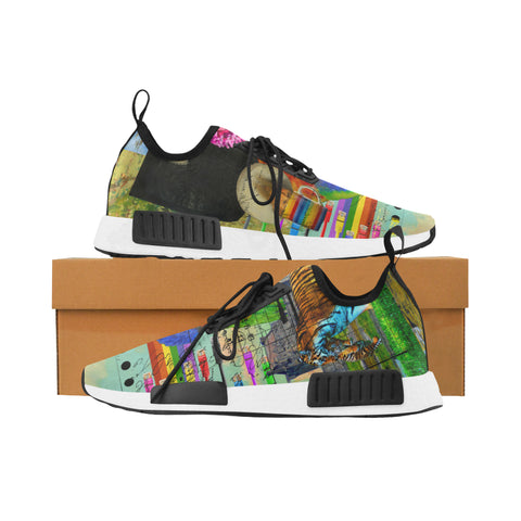 THE BIG PARROT Women's All Over Print Running Shoes