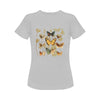Butterflies 2 Women's Printed Cotton Tee Shirt