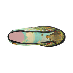 DANDELIONS Women's All Over Print Canvas Sneakers