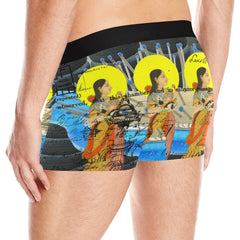 1, 2, 3 V Men's All Over Print Boxer Briefs