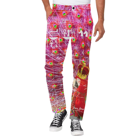 ANIMAL MIX - THE KING Men's All Over Print Casual Pants