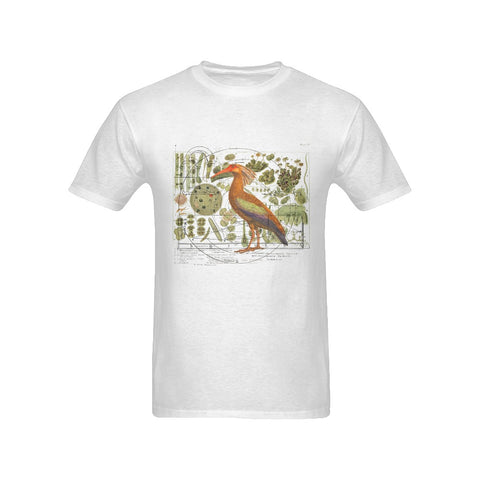 The Clever Bird Men's Printed Cotton Tee Shirt