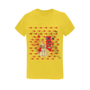 THE SHOWY PLANE HUNTER AND FISH IV Women's Printed Cotton Tee Shirt Old