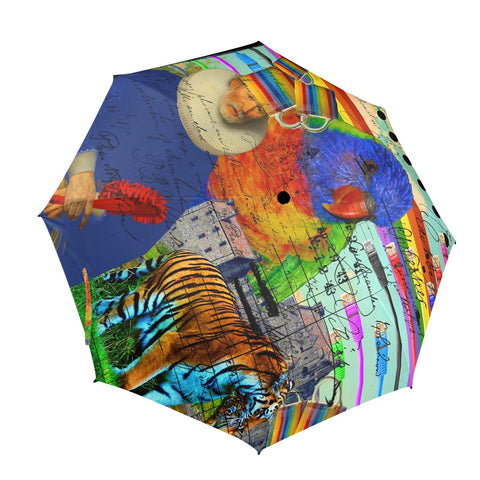 THE BIG PARROT II Semi-Automatic Foldable Umbrella