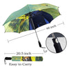 THE LAMP POST Semi-Automatic Foldable Umbrella