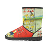 ACCORDING TO PLAN. Unisex All Over Print Snow Boots