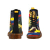 THE FLOWERS OF THE QUEEN Men’s All Over Print Fabric High Boots