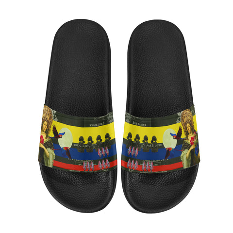 THE FLOWERS OF THE QUEEN Men's Printed Slides
