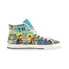 THE CONCERT II Men's All Over Print Canvas Sneakers