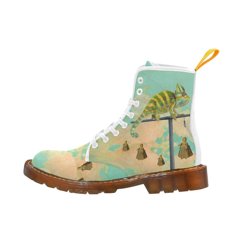DANDELIONS 2 Women's All Over Print Fabric High Boots