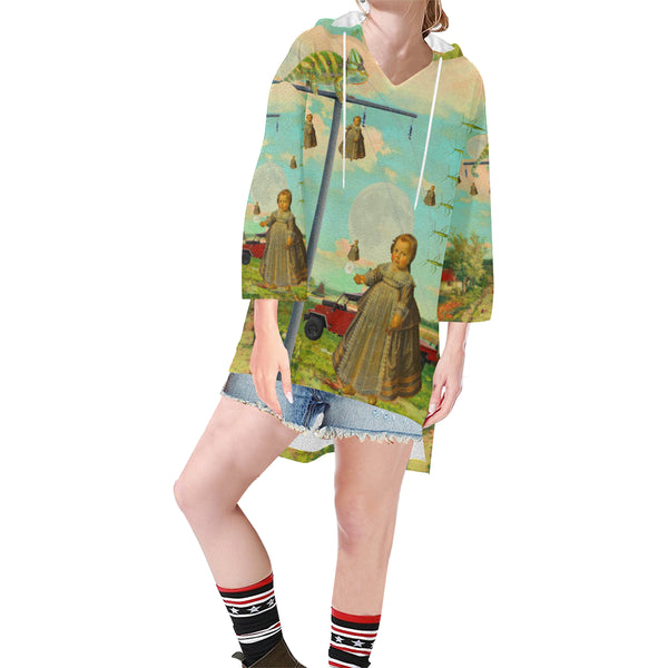DANDELIONS Unisex Step Hem Tunic Hoodie