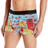 THE SHOWY PLANE HUNTER AND FISH IV Men's All Over Print Boxer Briefs
