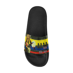 THE FLOWERS OF THE QUEEN Men's Printed Slides