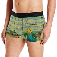 A PACKAGE FOR THE ZEBRAS Men's All Over Print Boxer Briefs