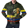 THE FLOWERS OF THE QUEEN All Over Print Bomber Jacket for Men
