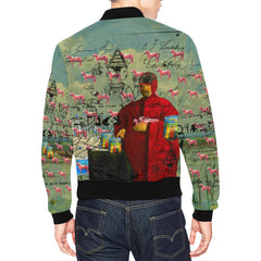 I FOUND THEM IN THERE III All Over Print Bomber Jacket for Men