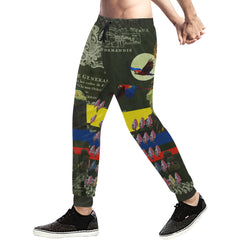 THE FLOWERS OF THE QUEEN Men's All Over Print Sweatpants