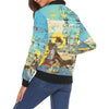 THE CONCERT II All Over Print Bomber Jacket for Women