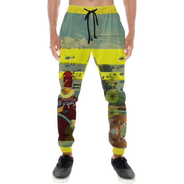 THE HELICOPTER REPAIRMAN Men's All Over Print Sweatpants