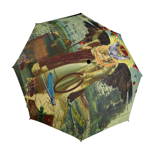 ANIMAL MIX - THE HOLY EMPEROR II Semi-Automatic Foldable Umbrella
