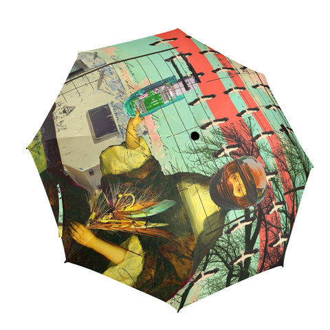 UPGRADING THE TRAILER Semi-Automatic Foldable Umbrella